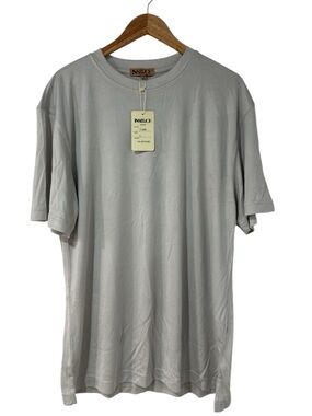 INSERCH  Short-Sleeve Crewneck T-Shirt in Stone NWT